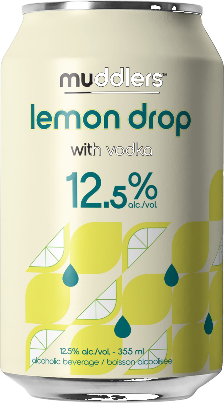 Muddlers Lemon Drop can