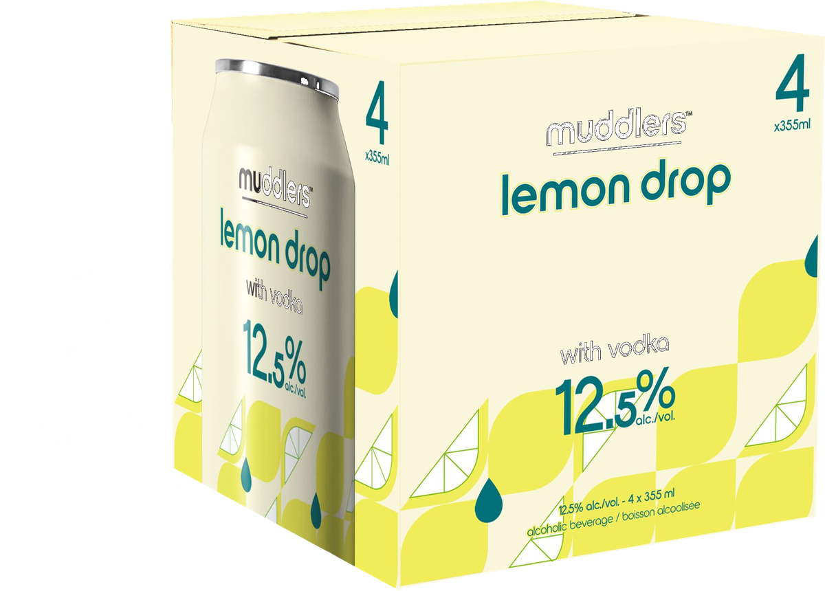 Muddlers Lemon Drop 4-pack