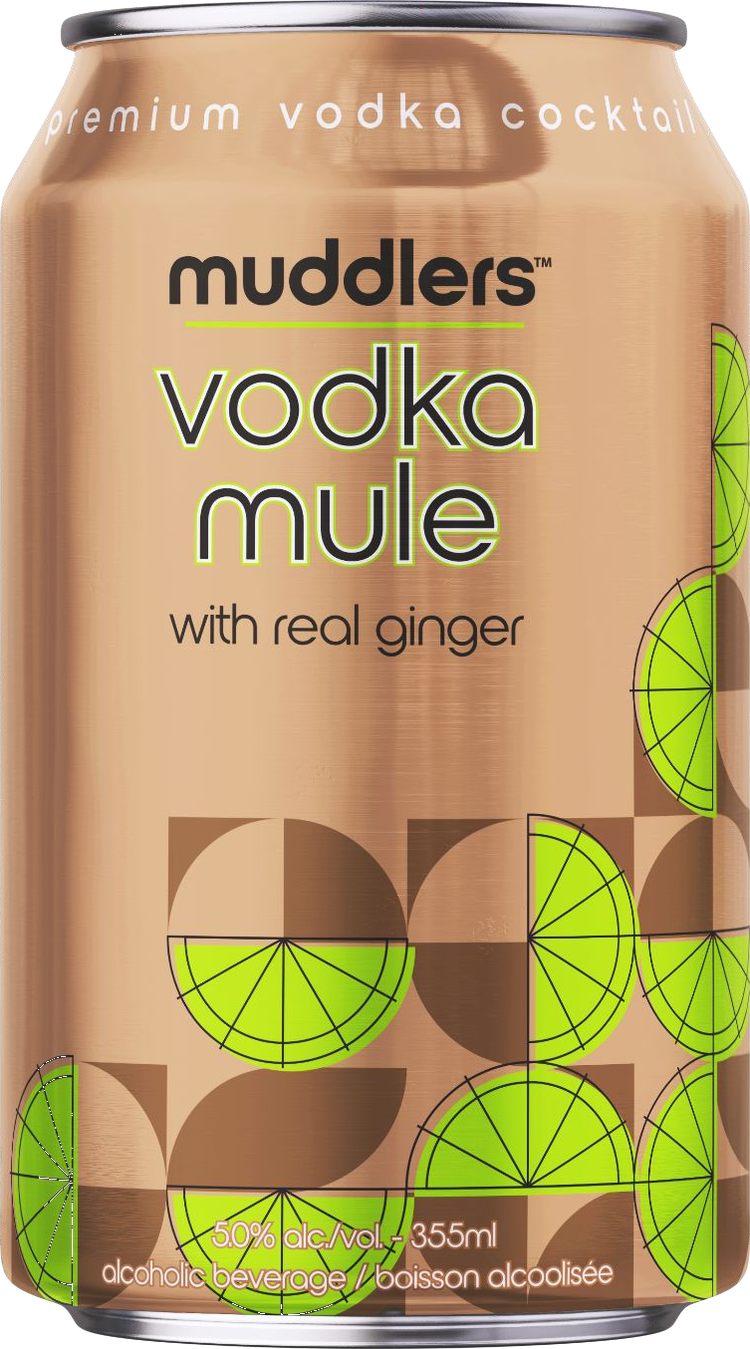 Muddlers Vodka Mule can