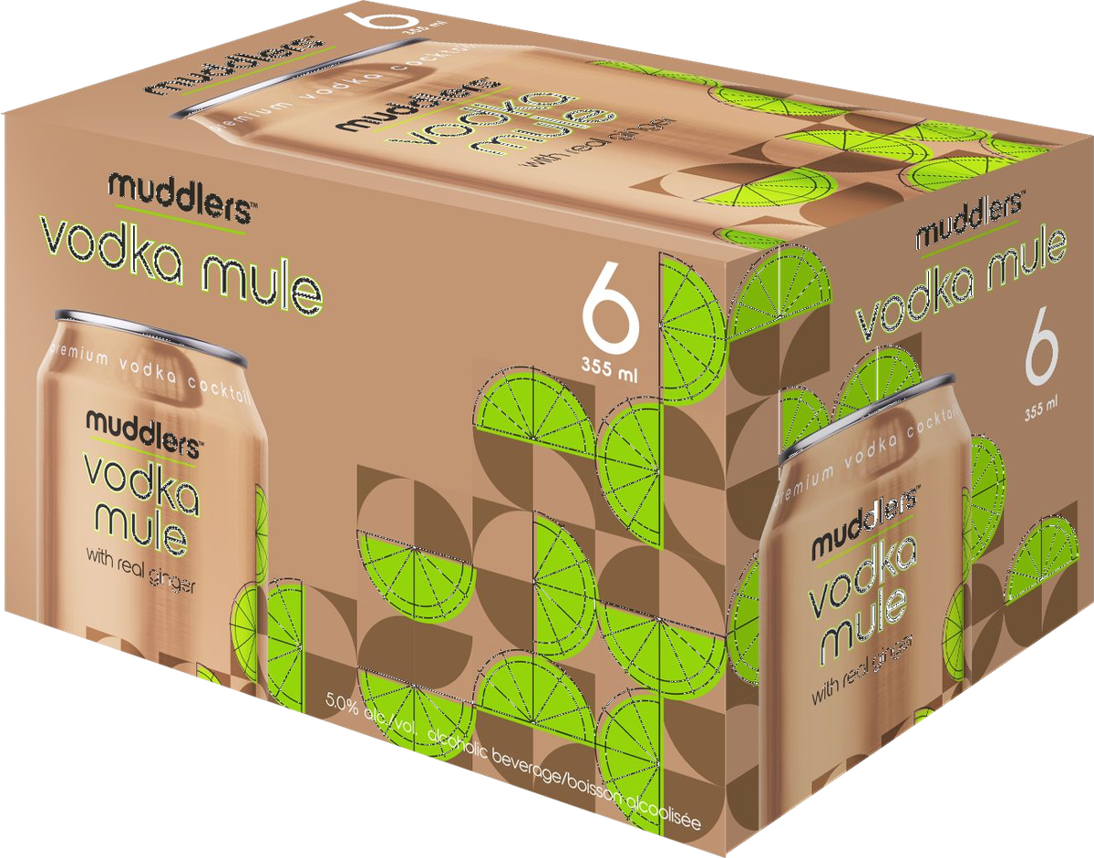 Muddlers Vodka Mule 6-pack